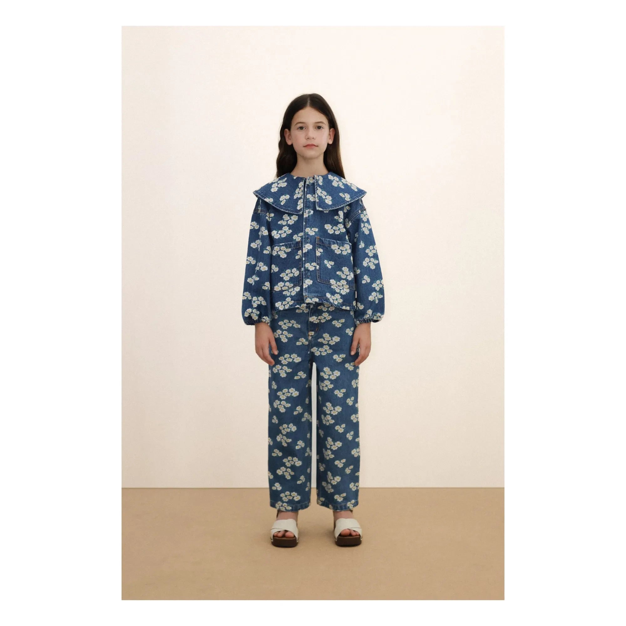 Tinycottons - Jean Marguerites | Azul