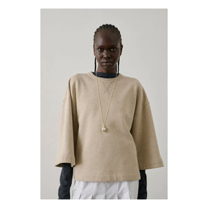 Soeur - Sudadera Iksan | Beige jaspeado