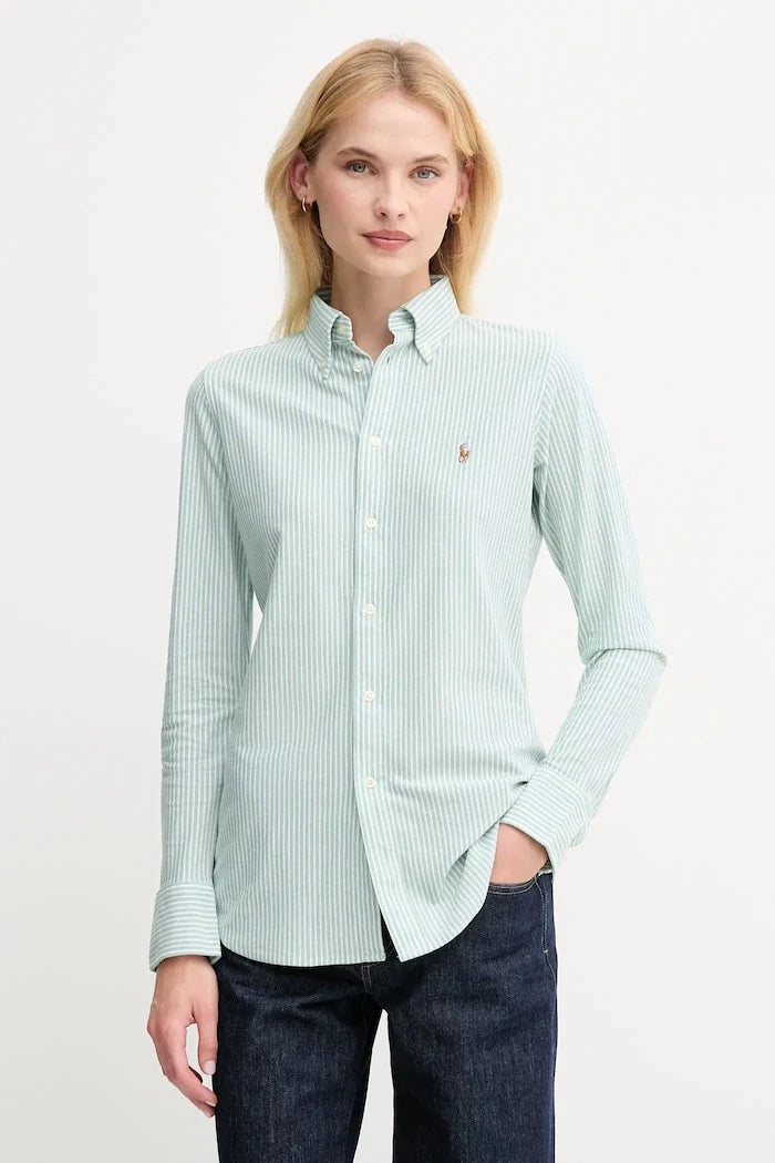 Camisa de algodón para mujer Polo Ralph Lauren