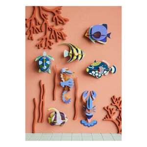 Studio Roof - Decoración de pared Tortuga | Azul