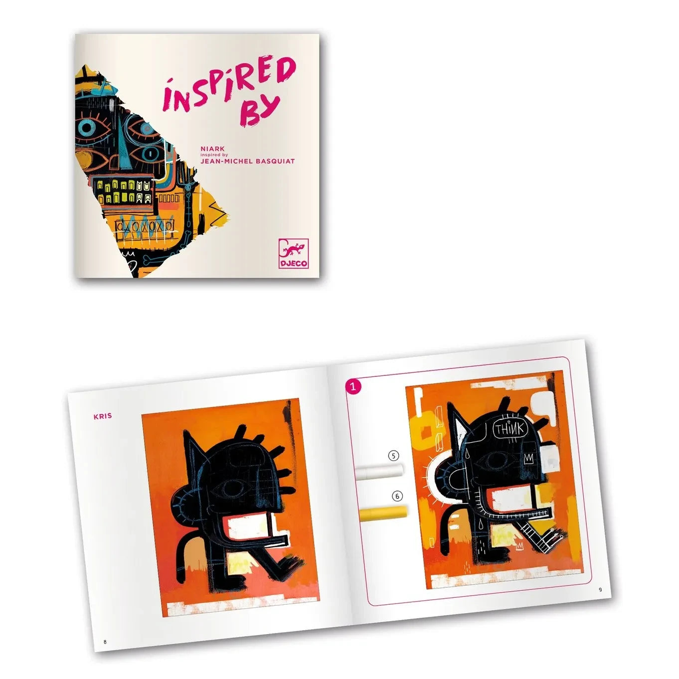 Djeco - Craft Aktivite Seti - Basquiat