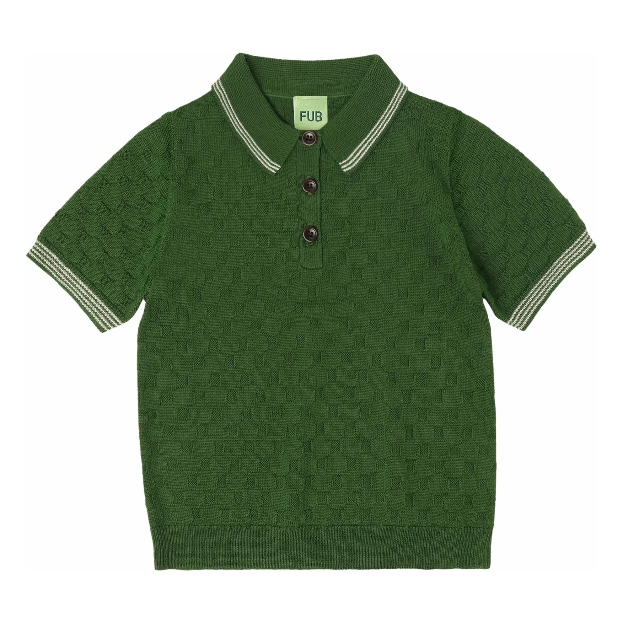 FUB - Polo MC Lana merina | Verde