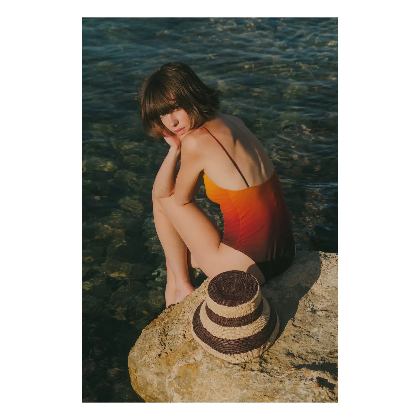 Van Palma - Sombrero bicolor Gina | Beige