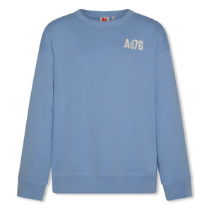 AO76 - Sudadera de algodón reciclado Oscar | Celeste