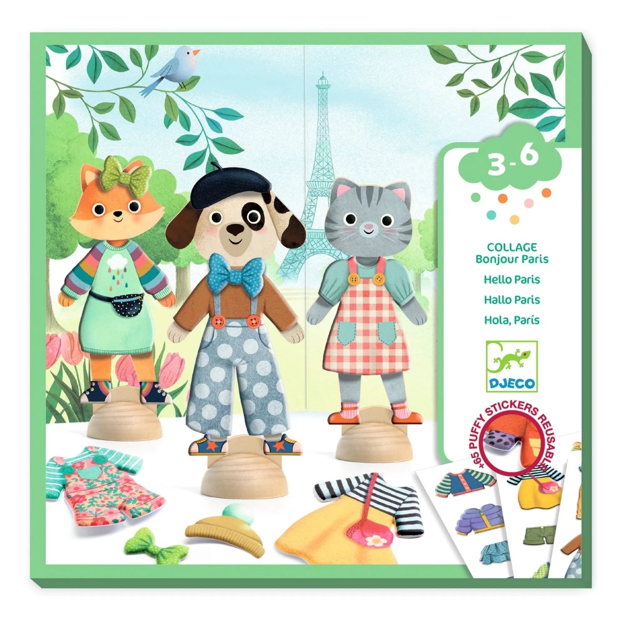 Djeco - Collage Buenos Días París