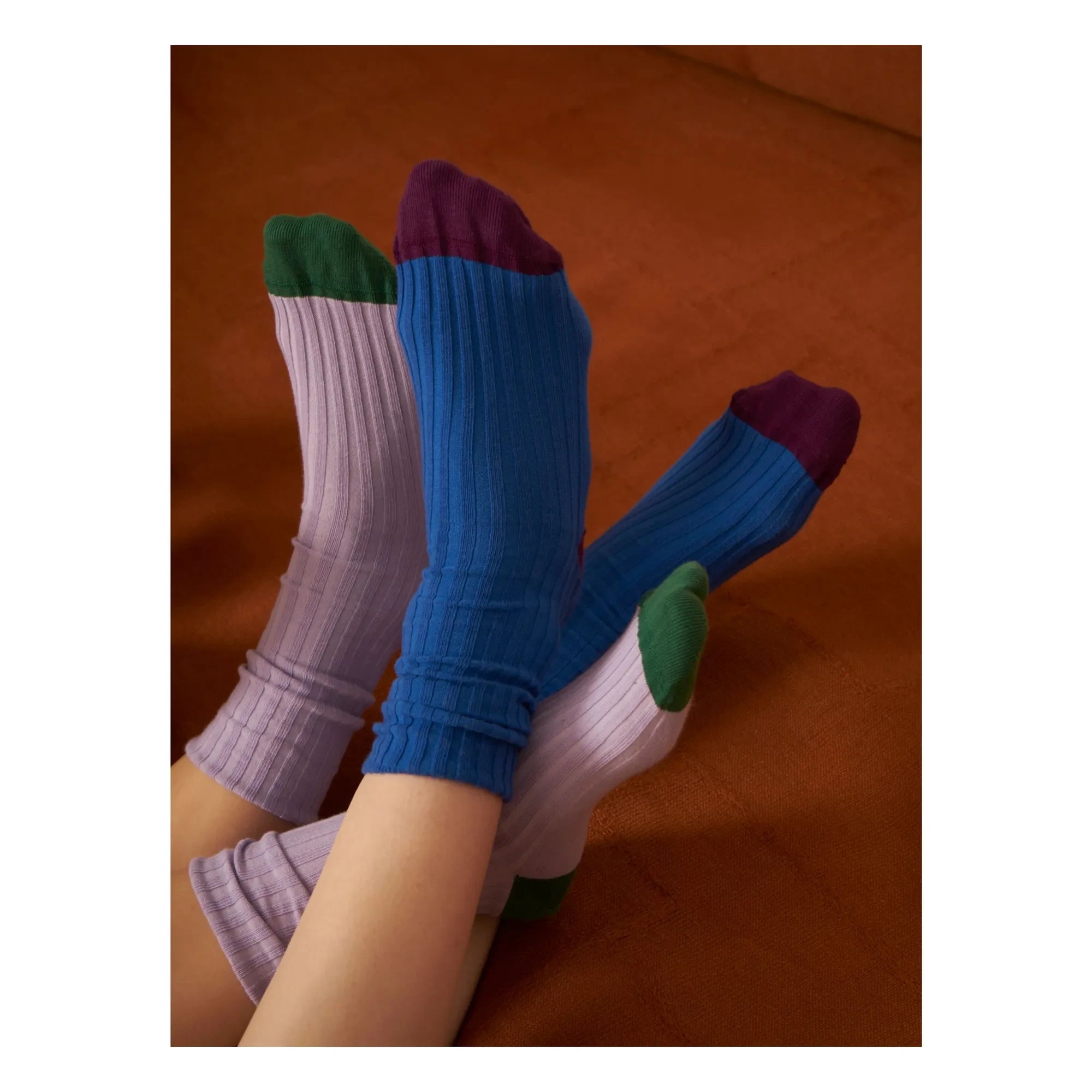 La guinda del pastel - Calcetines Yvette | Lila