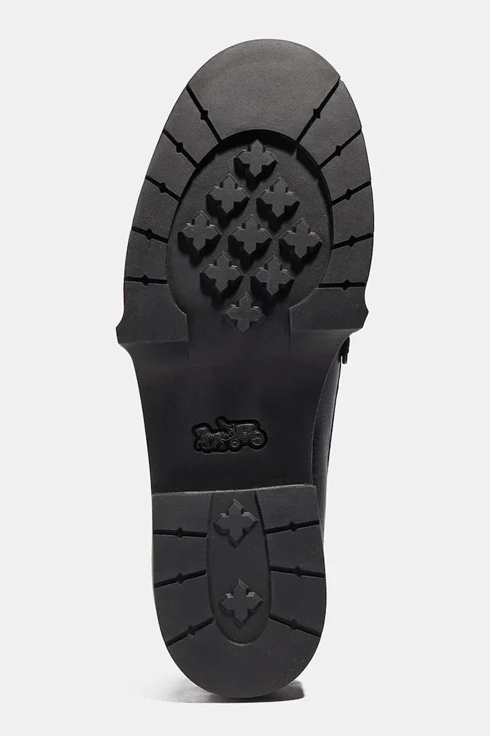 Mocasín de piel Leah Loafer de Coach para mujer