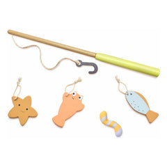 Kid's Concept - Barco de lona con equipo de pesca | Crudo