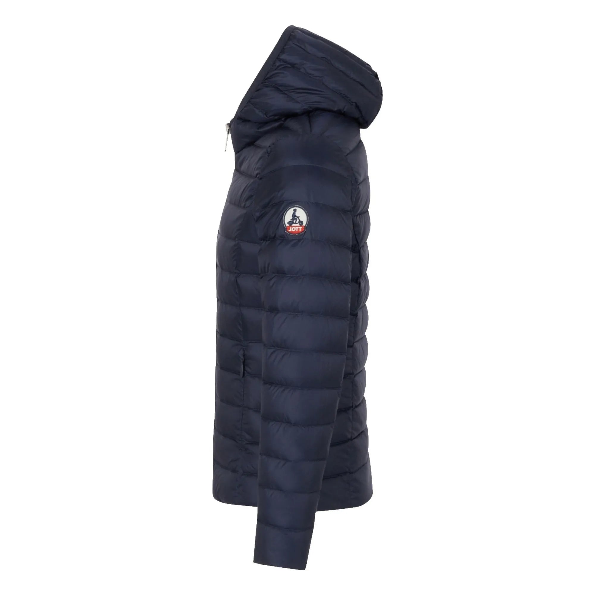 Jott - Chaqueta de plumas con capucha Carla | Azul marino