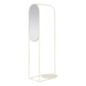 Broste Copenhague - Perchero Archie de metal | Blanco