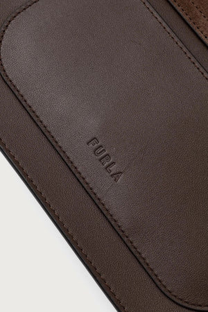 Bolso cruzado de ante para mujer Furla