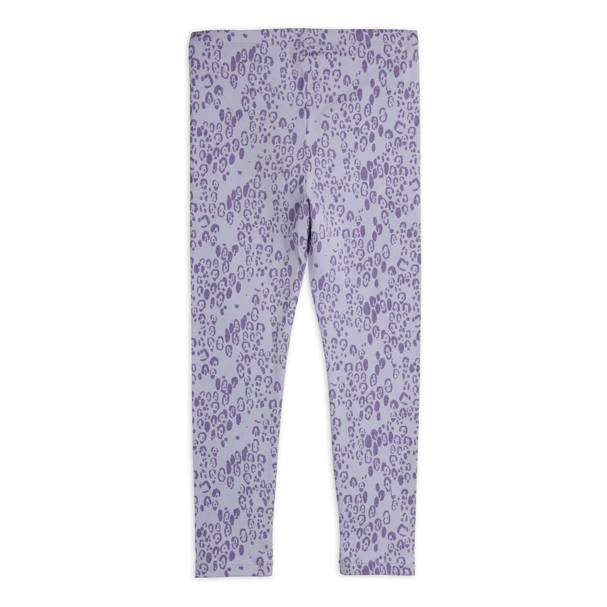 Mini Rodini - Leggings de leopardo de algodón orgánico | Malva