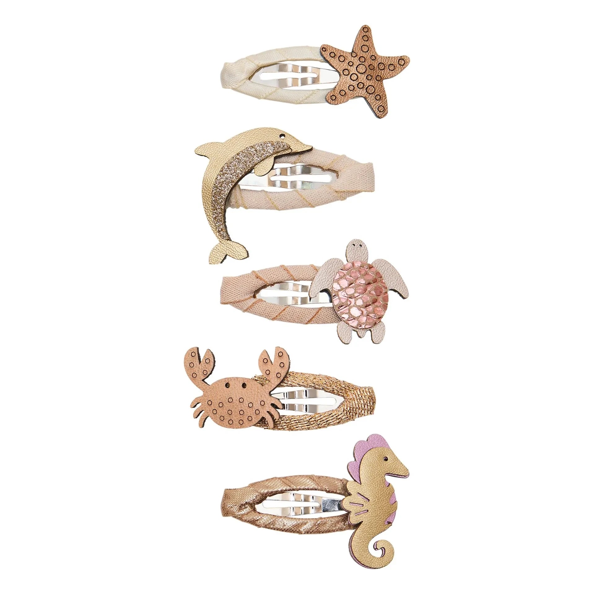 Mimi & Lula - Lazo Ocean Mini de 5 unidades | Dorado