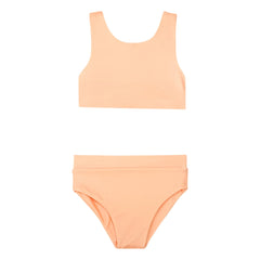 Ina Swim - Bikini Arla de nailon reciclado | Albaricoque