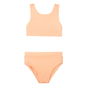 Ina Swim - Bikini Arla de nailon reciclado | Albaricoque