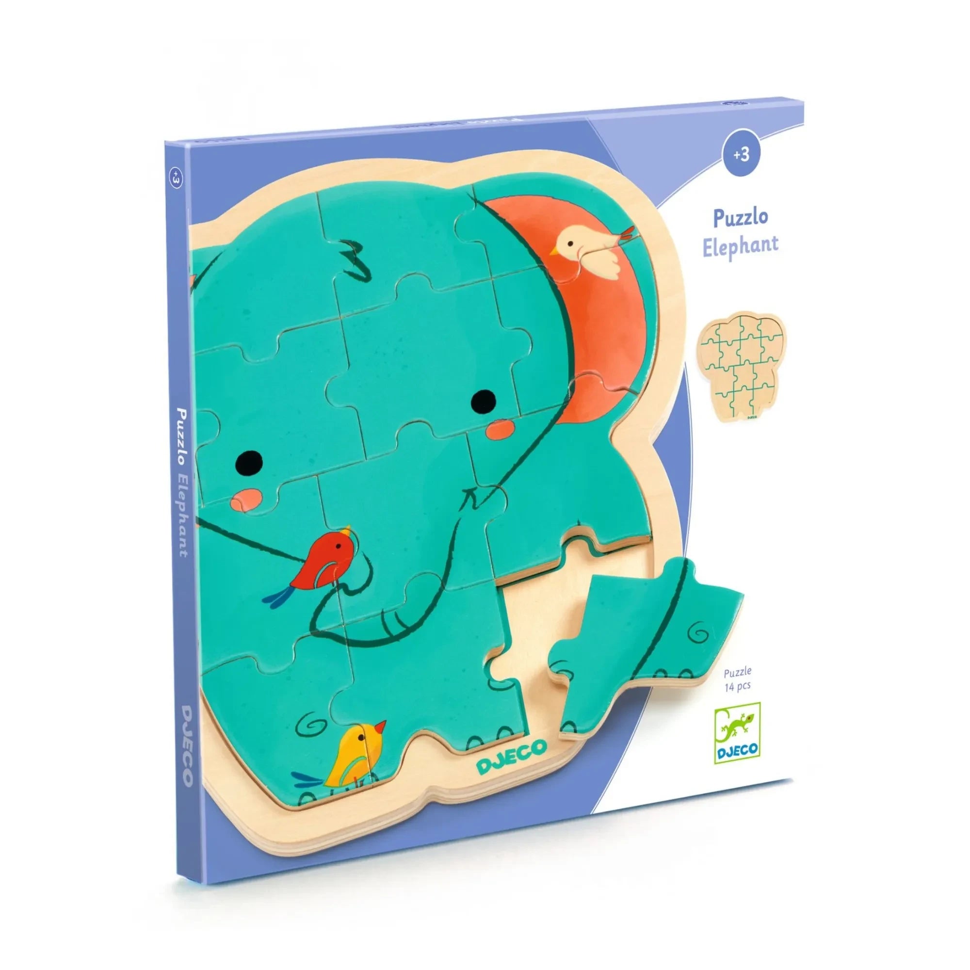 Djeco - Juego de memoria del elefante