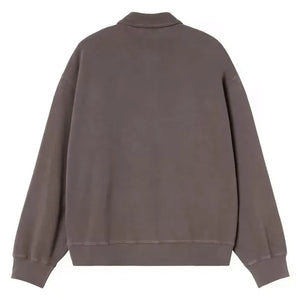 Carhartt WIP - Harper Pamuk Fermuarlı Kazak | Taupe kahverengi