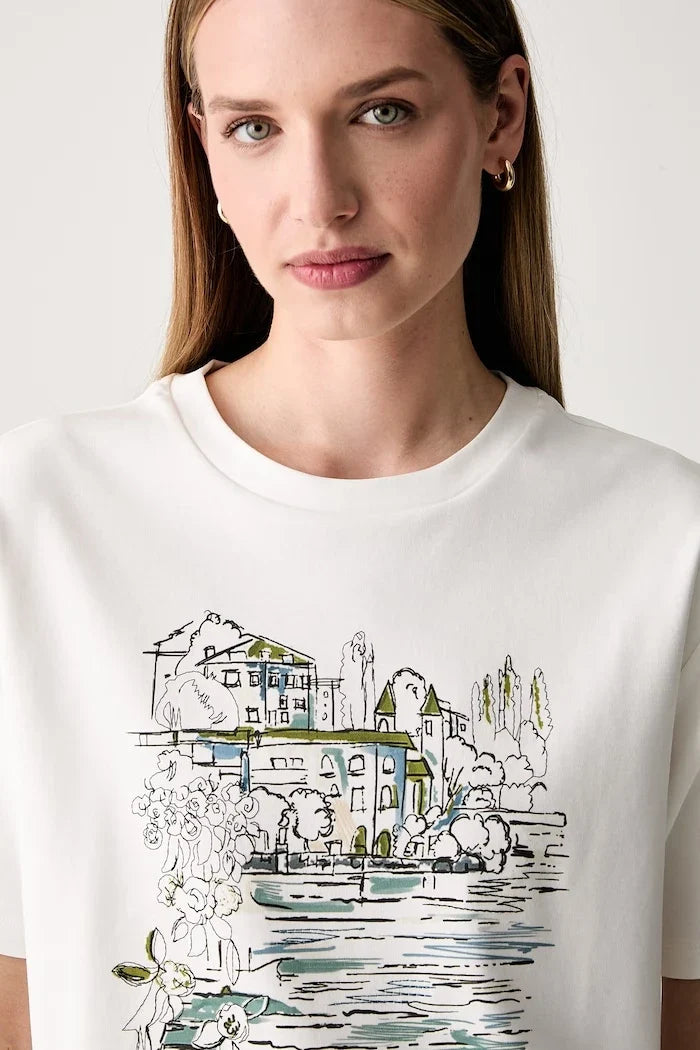 Camiseta de algodón para mujer Weekend Max Mara WKDSALA