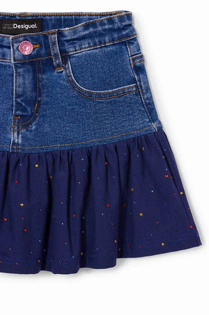 Falda vaquera Desigual para niños
