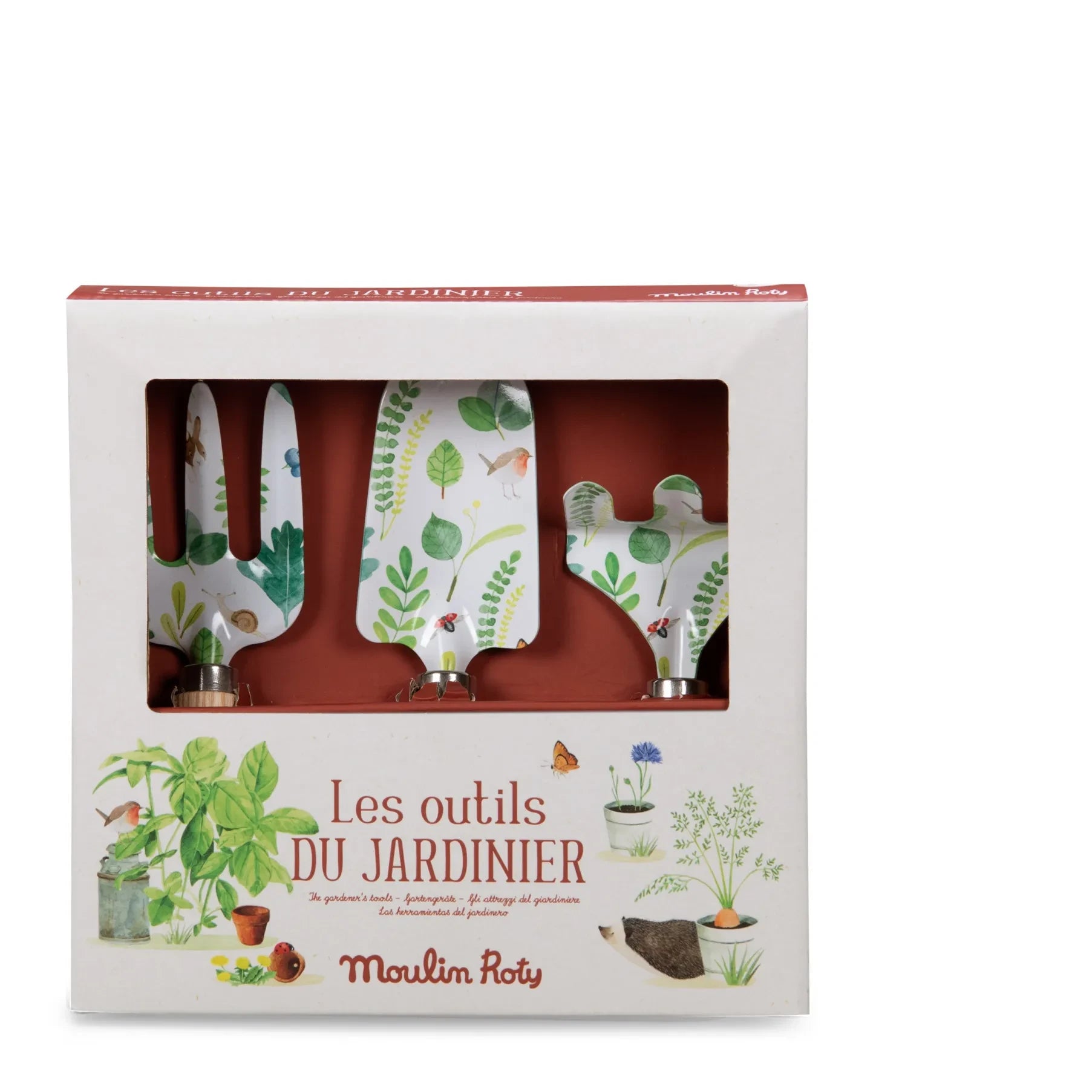 Moulin Roty - Le jardin du moulin - Set de 3 herramientas de jardinería