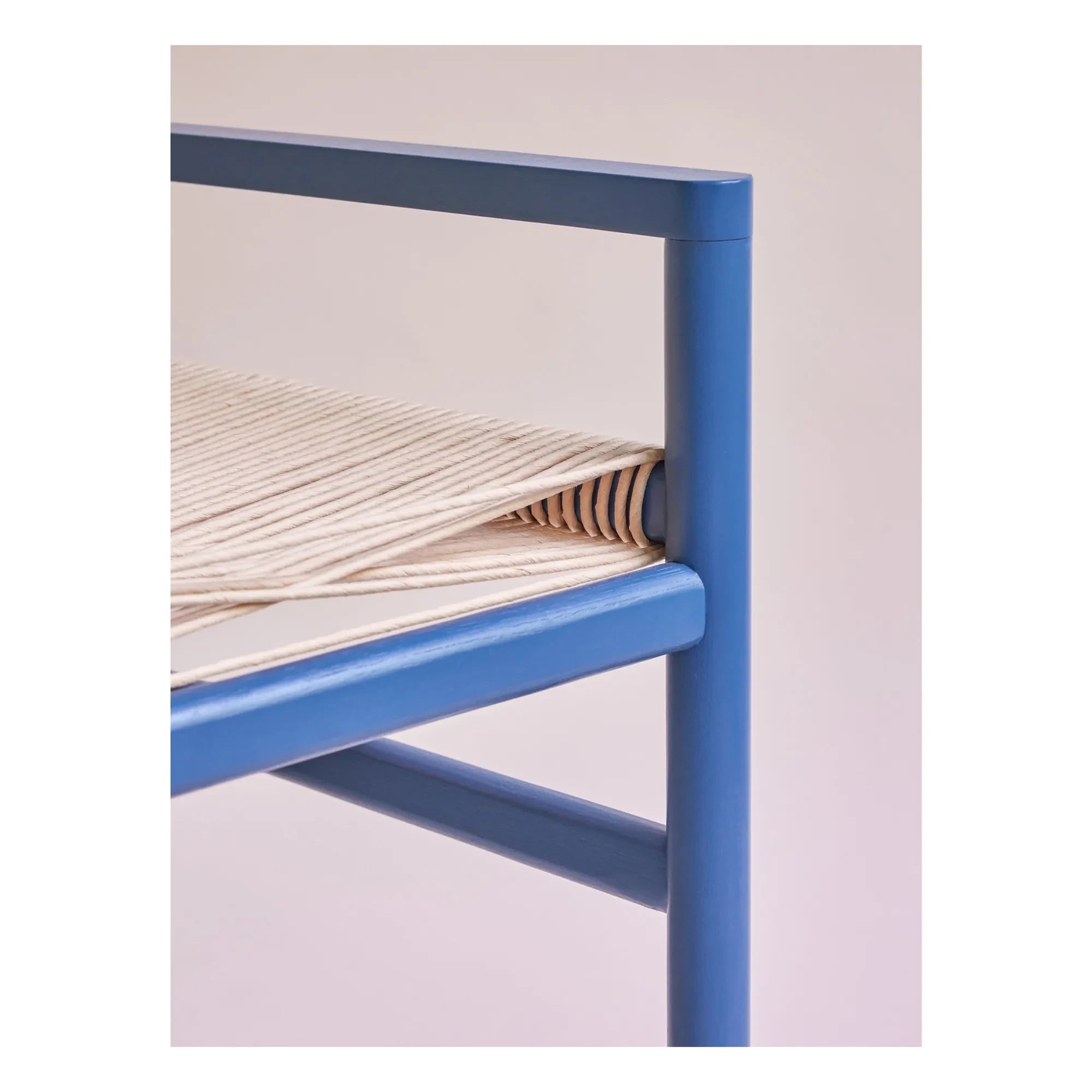 Hübsch - Banco de Roble Heritage | Azul Petróleo