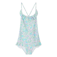 Bonpoint - Bañador Lacy Liberty con Fibras Recicladas | Verde agua