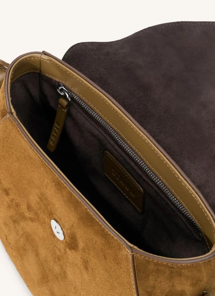 Staud - Bella Saddle Bag | Camello