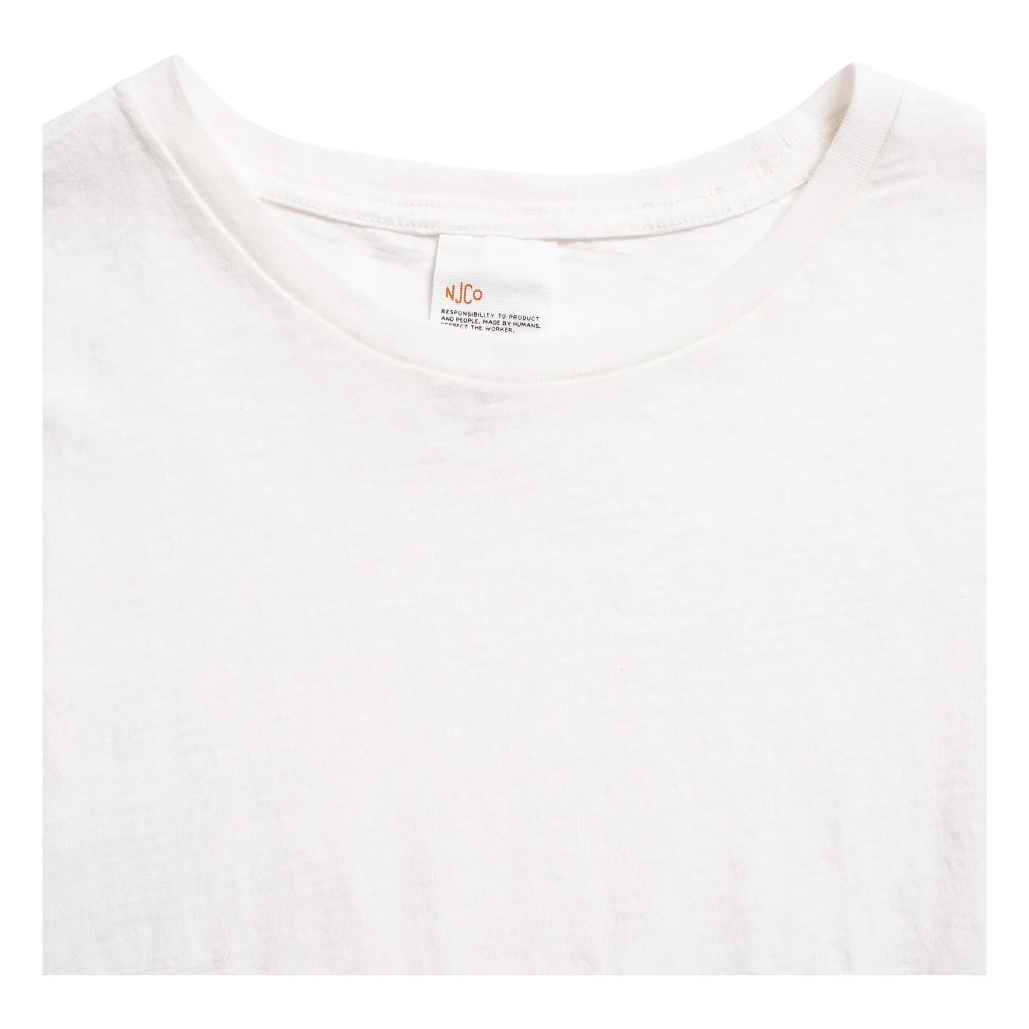 Nudie Jeans - Camiseta Roffe | Blanco