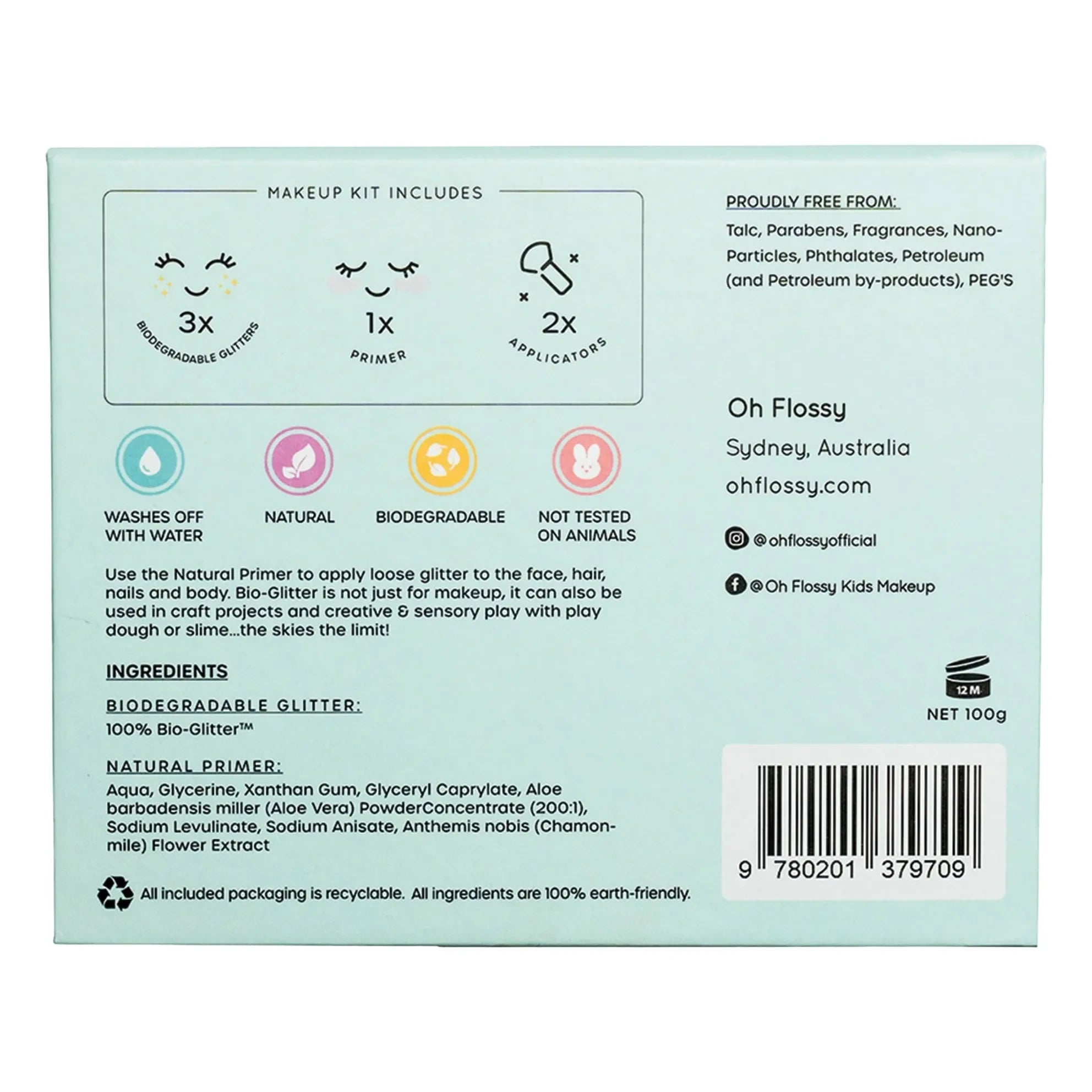 Oh Flossy - Set de purpurina brillante