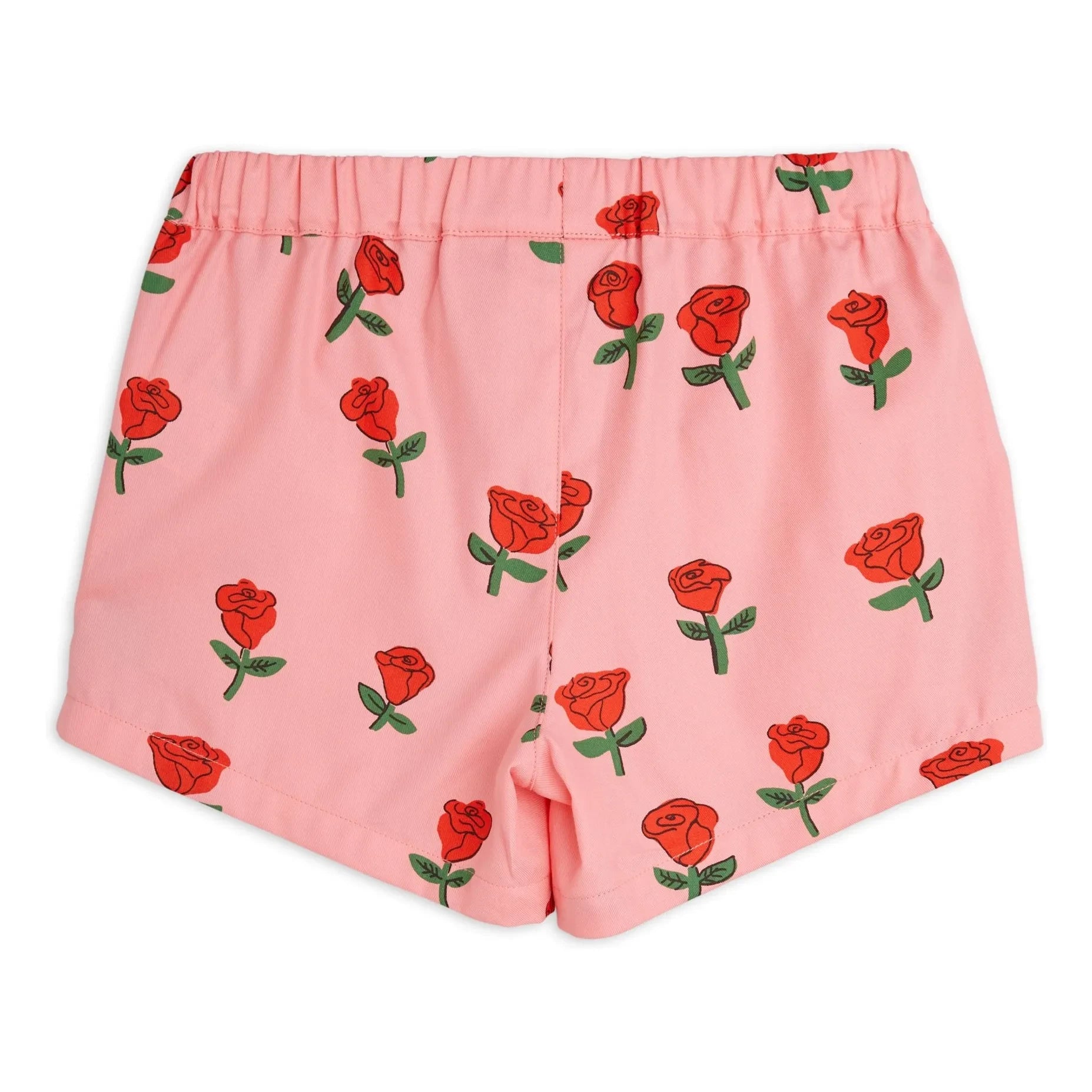 Mini Rodini - Shorts de algodón orgánico rosa | Rosa