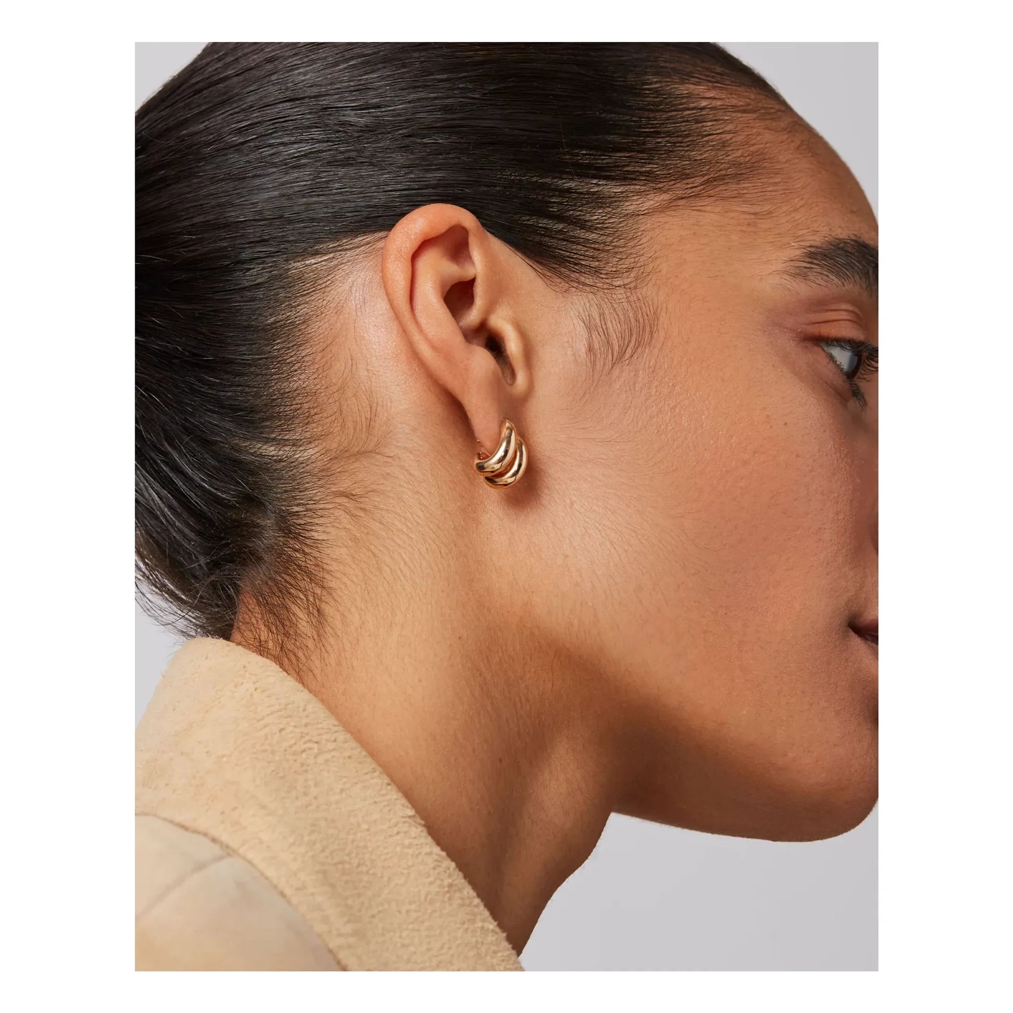 Jenny Bird - Pendientes Mini Florence | Oro