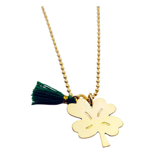 Adorabili - Collar de trébol | Oro