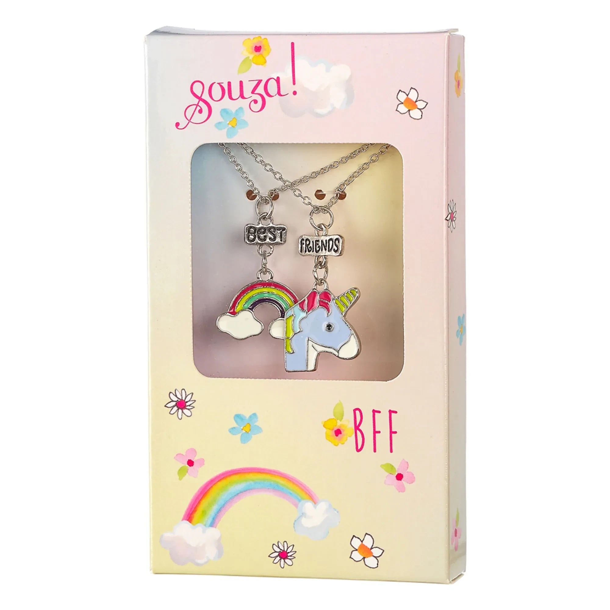 Souza - Set de regalo BFF - Collares de unicornio