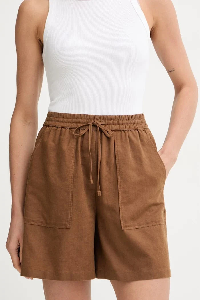Marc O'Polo Mujer, Pantalones Cortos, Lino