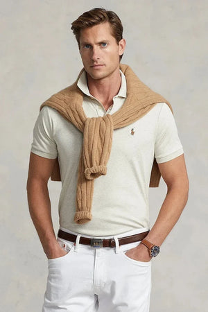 Polo Ralph Lauren Camiseta de algodón con cuello