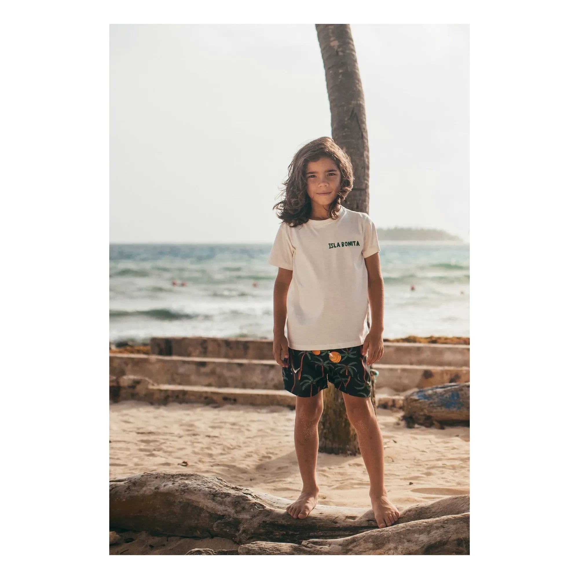 Pepita & Me - Shorts de palma negros