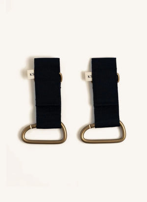 Konges Sløjd - Clips para Cochecito - Set de 2 | Azul Marino