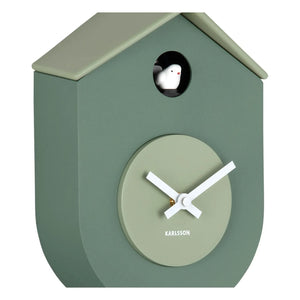 Present Time - Reloj de pared de cuco | Verde