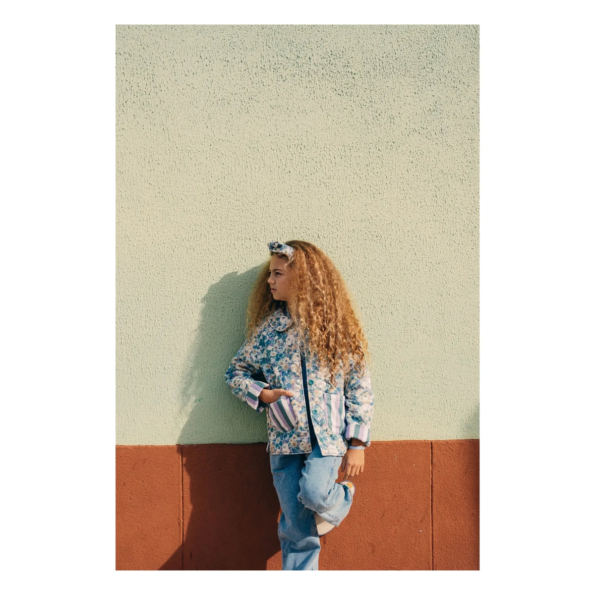 Favorite People - Chaqueta Mixtape Fleurie | Morado