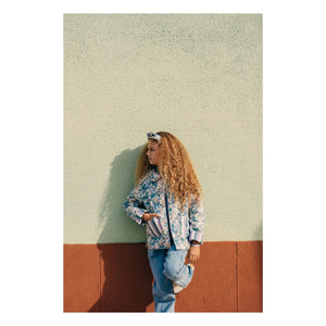 Favorite People - Chaqueta Mixtape Fleurie | Morado