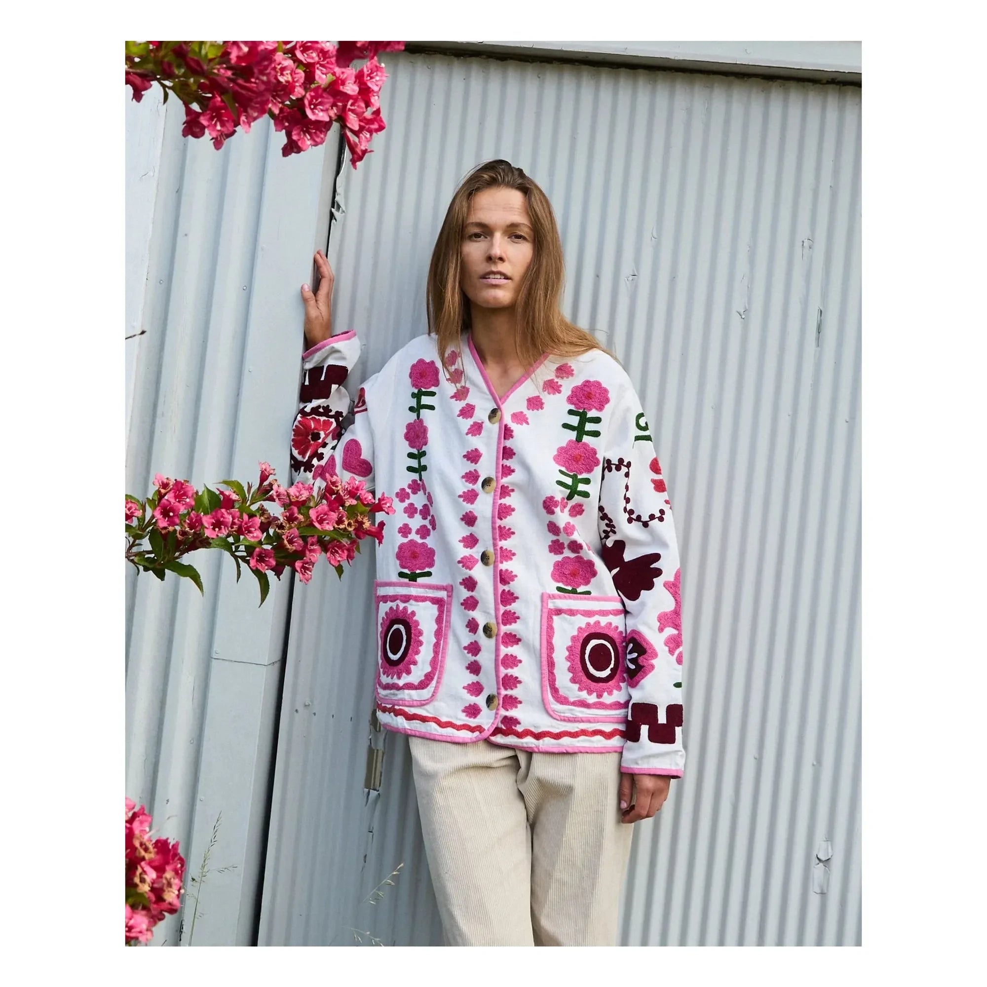 SISSEL EDELBO - Chaqueta Maggie | Rosa