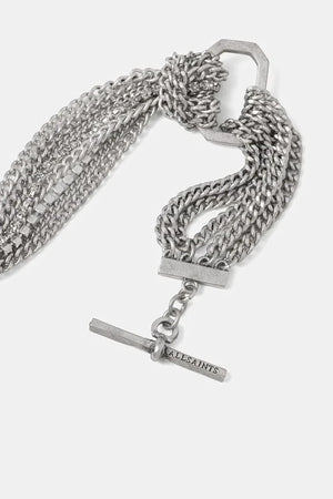 Brazalete metálico AllSaints para hombre