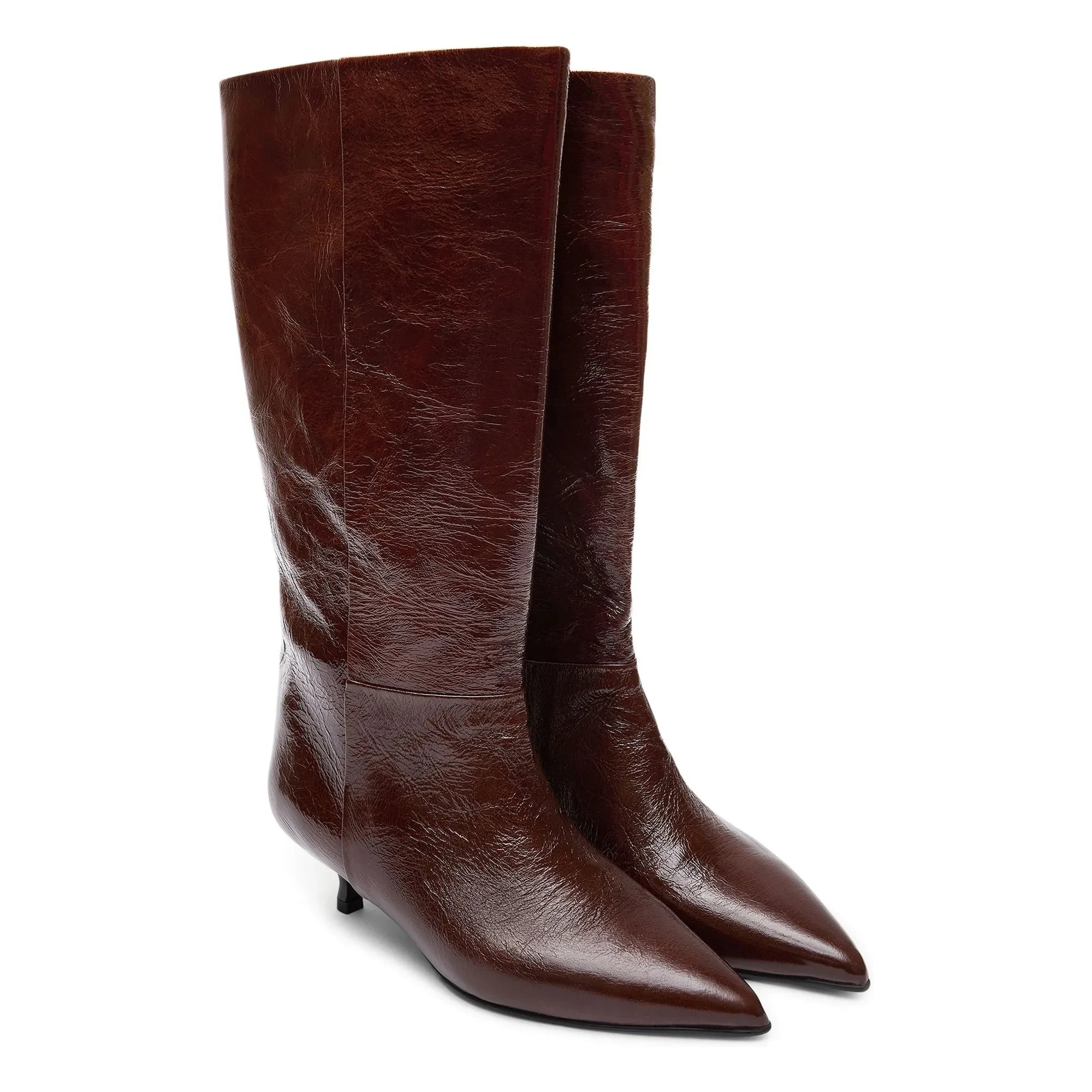 Botines Augusta - Sydney Vernis | Chocolate