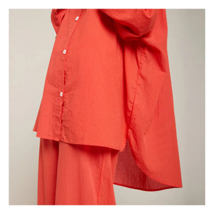 Maison Saint Julien - Vestido de algodón voile Port Miou | Coral