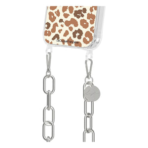 LaCoqueFrançaise - Funda para iPhone con estampado de leopardo | Marrón