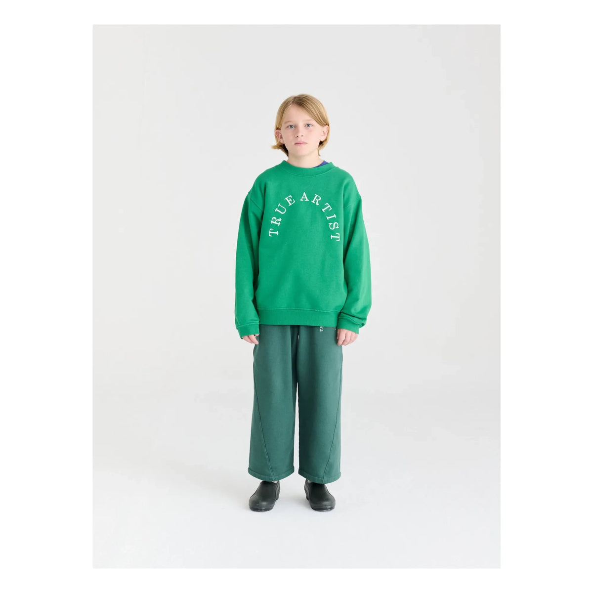 True Artist - Sudadera n.º 10 de algodón orgánico | Verde
