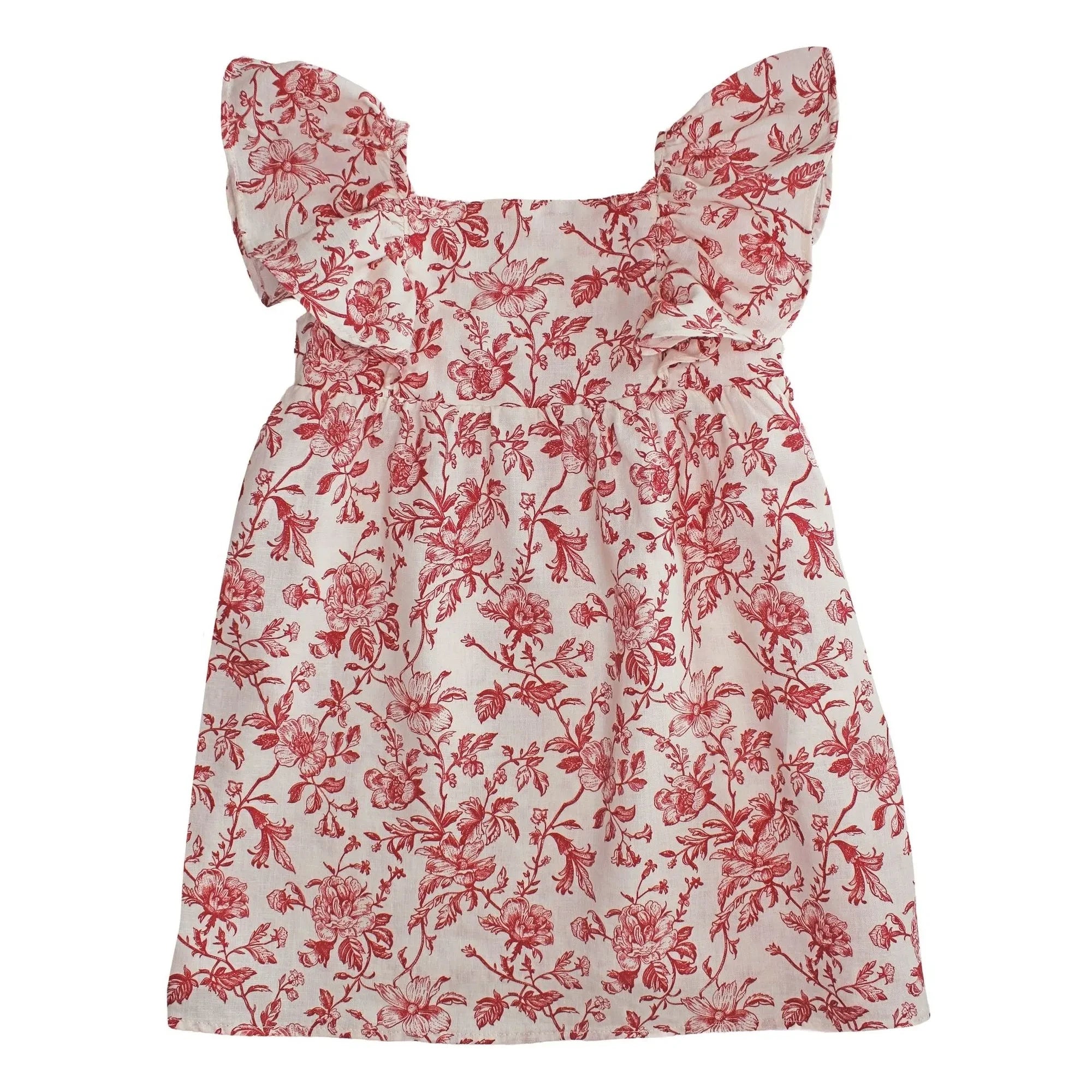 Babe & Tess - Vestido de punto Francesca Fleurie | Rojo