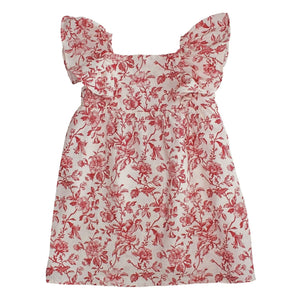 Babe & Tess - Vestido de punto Francesca Fleurie | Rojo