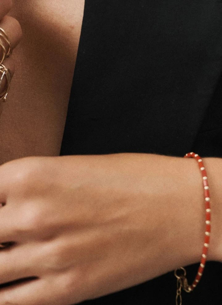 Camille Colette Studio - Pulsera Principal | Roja