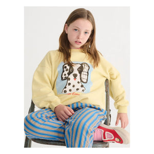 Bobo Choses - Sudadera de algodón orgánico dálmata | Amarillo